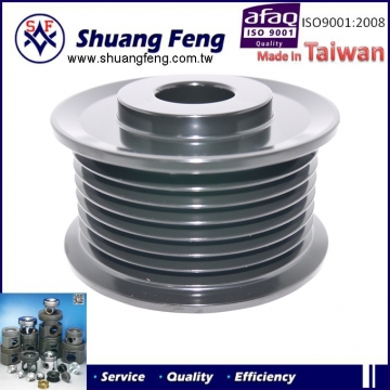 豐田-Camry 02年-黑-7溝-17芯皮帶輪