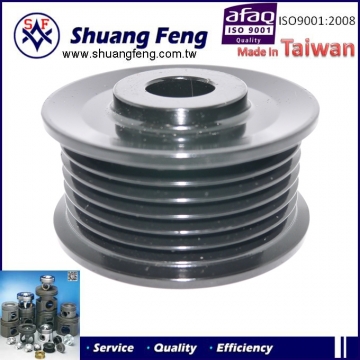 豐田1.6 1.8 2.0-黑-5溝-17芯皮帶輪