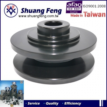 豐田-5F-黑-1溝-15芯(襯套一體成型)皮帶輪