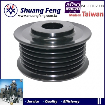 豐田-Altis 1代-黑-6溝-17芯皮帶輪