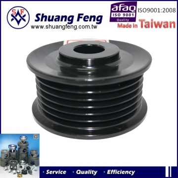 豐田-Wish 2代2010年-黑-6溝-15芯皮帶輪