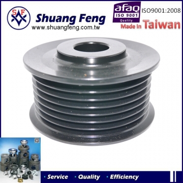 豐田-Wish 1代-黑-7溝-17芯皮帶輪